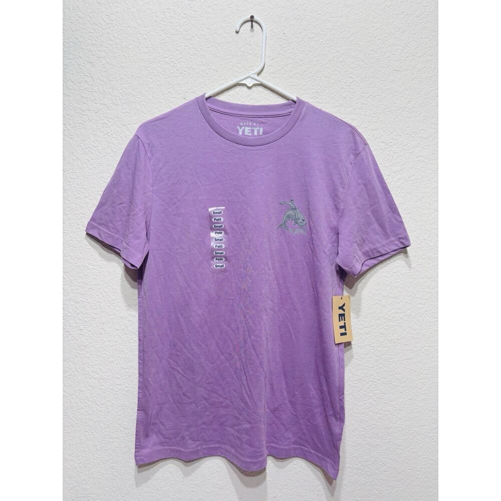 Yeti T Shirt Made By Yeti Coolers Small Lavender New With Tags
